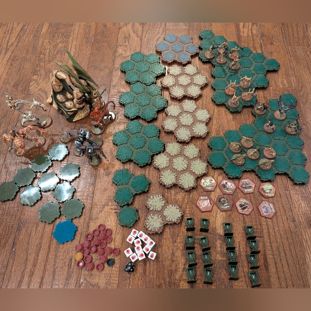 Heroscape Vintage Lot,  Terrain, Figures & Expansion Pack Assortment